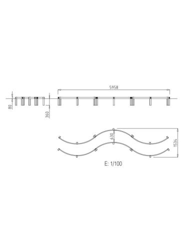 Circuit de vélo DP801 SERPENT