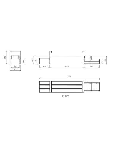 MB028 Banc-jardinière ACCUA...