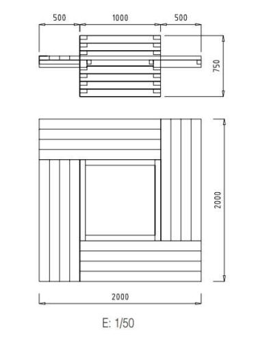 MJ010 JARDINIÈRE - BANC (md)