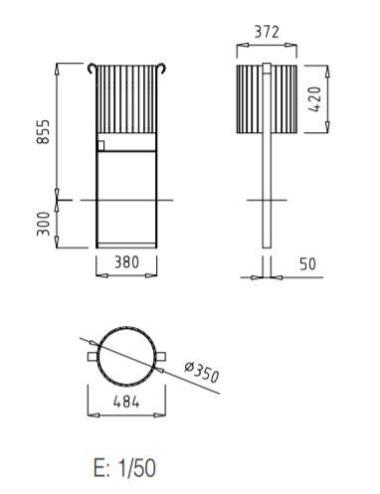 Poubelle PLIABLE en bois...