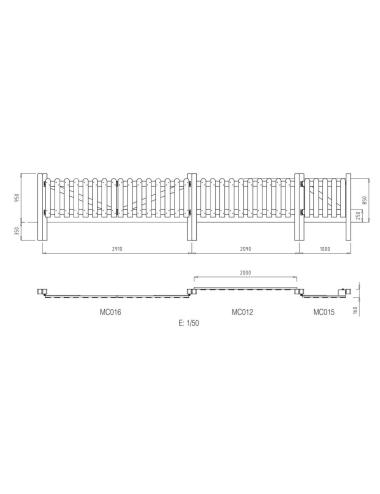 MC015 PARC porte 1 m (md)