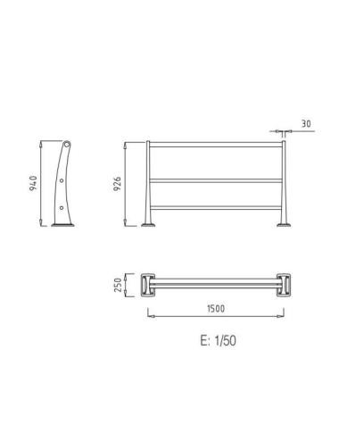 MC030 Barre d´appui BRISE (md)