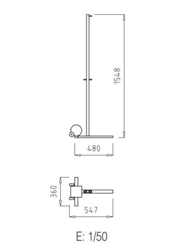 Poteaux Badminton  DP400 (md)